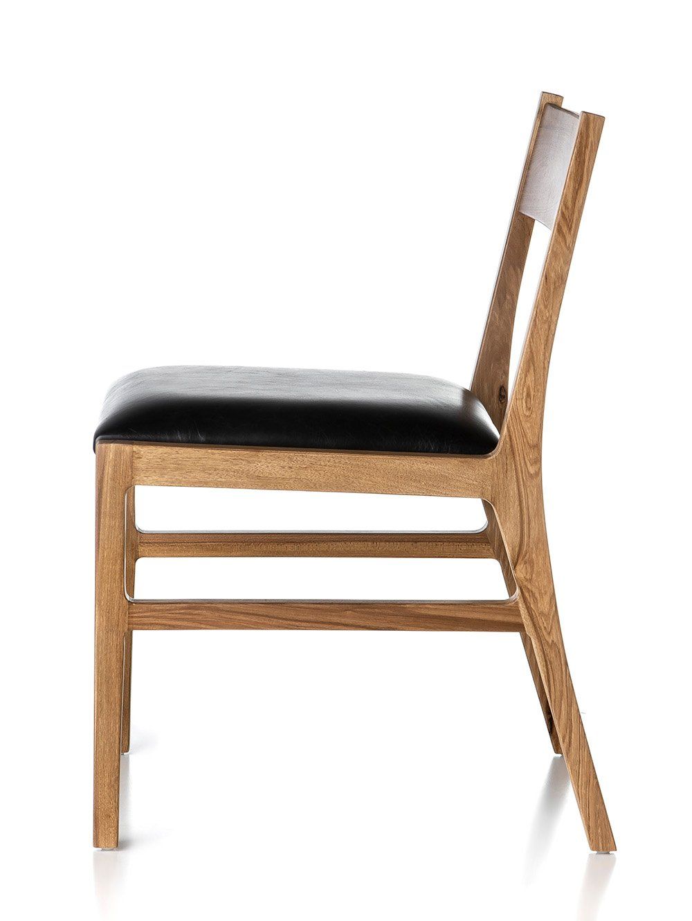 SILLA SUD CUERO NEGRO