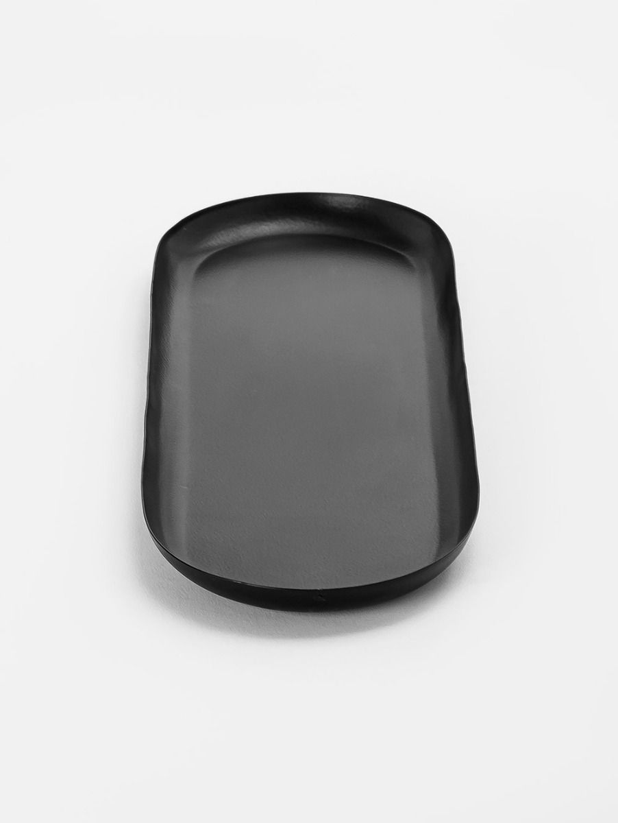 BANDEJA OVALADA LARGA SURAT L NEGRO