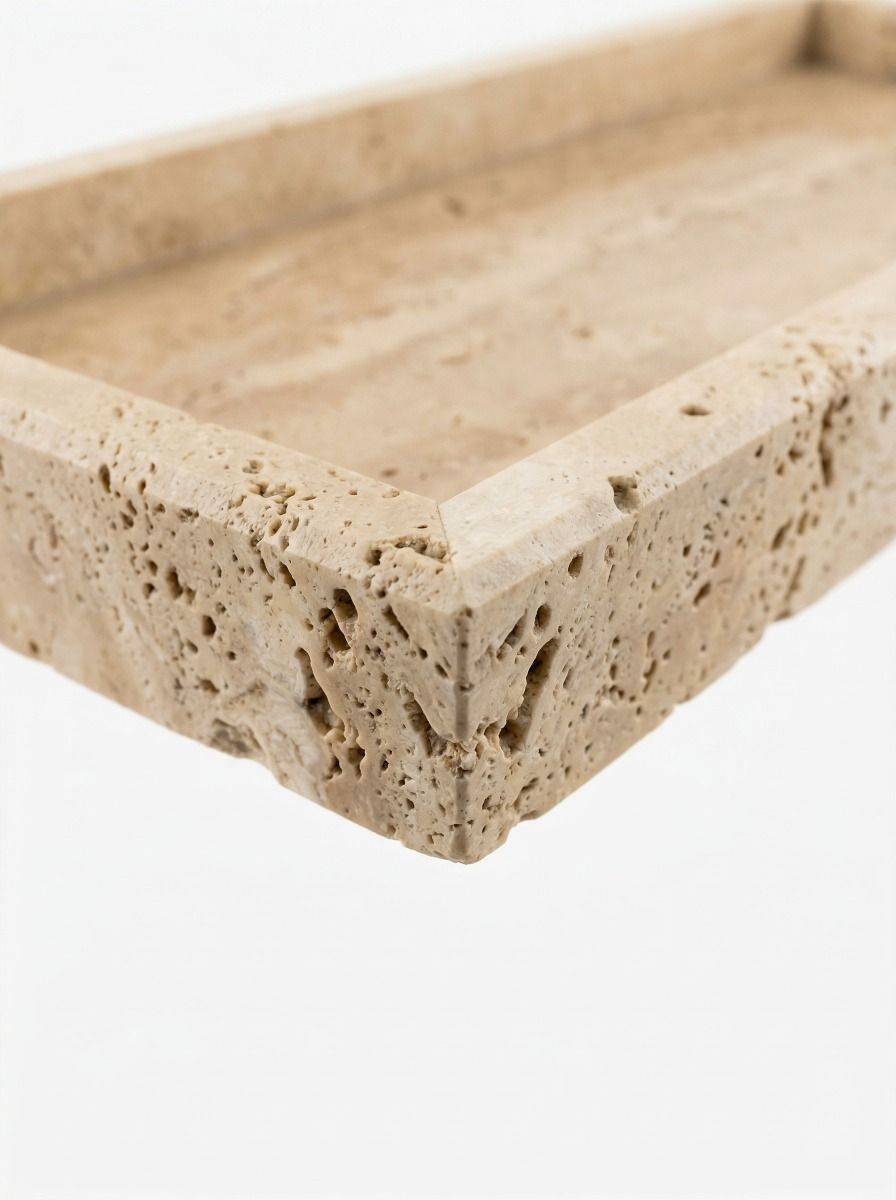 BANDEJA RECTANGULAR BARNET TRAVERTINE