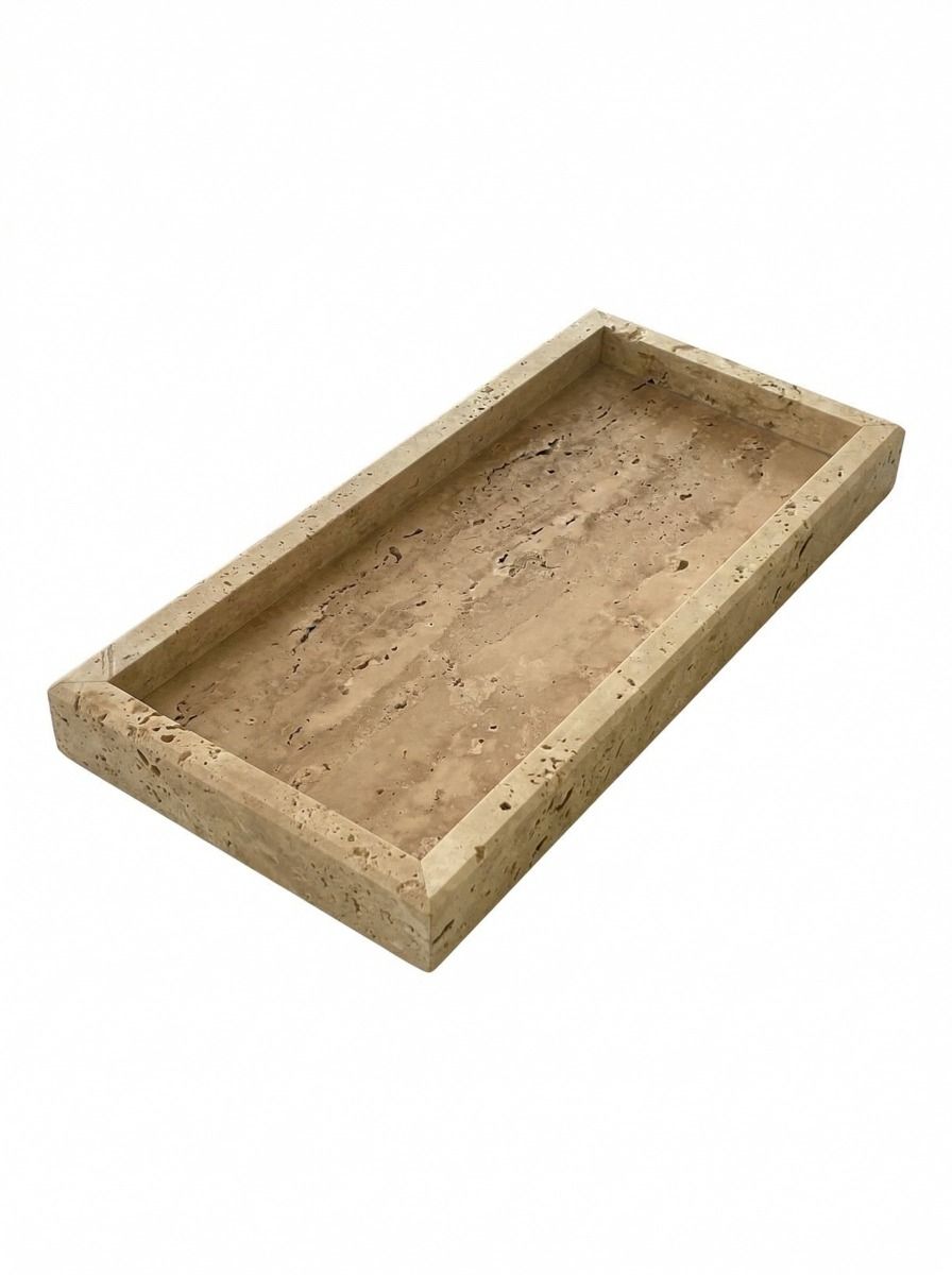 BANDEJA RECTANGULAR BARNET TRAVERTINE