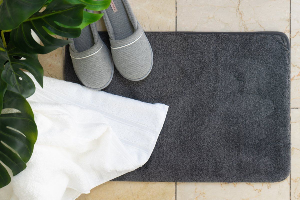 ALFOMBRA DE BAÑO ARIZONA GREY 40 X 60