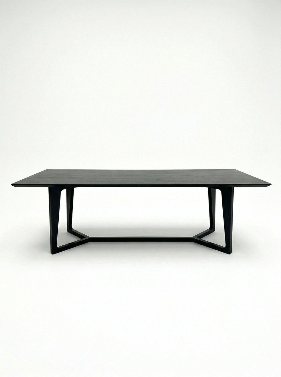 MESA DE COMEDOR COPENHAGUE/02 NEGRO 110X240