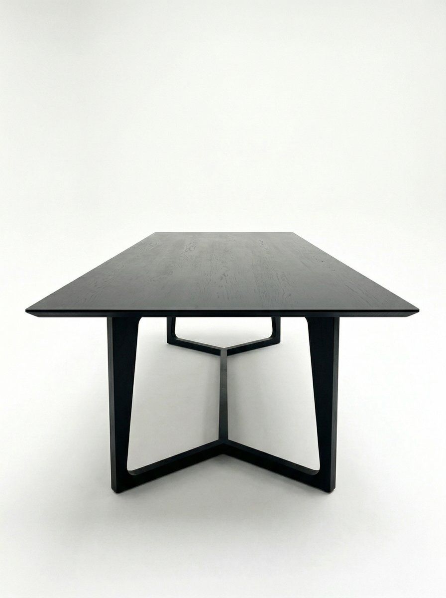 MESA DE COMEDOR COPENHAGUE/02 NEGRO 110X240