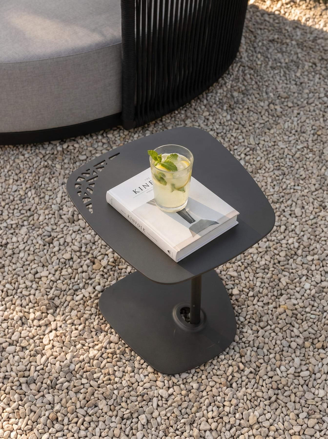 MESA LATERAL ARVY CHARCOAL