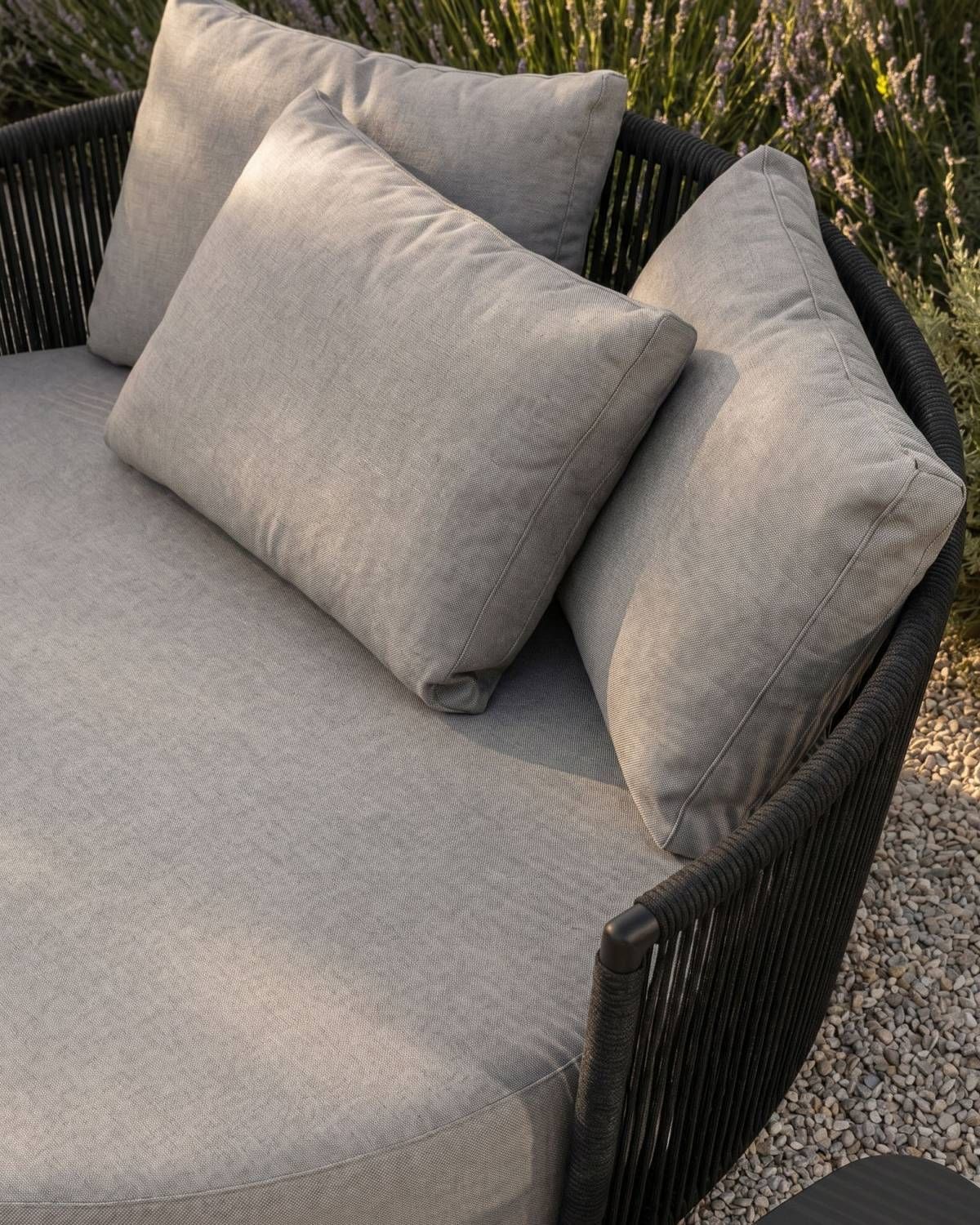 MESA LATERAL ARVY CHARCOAL