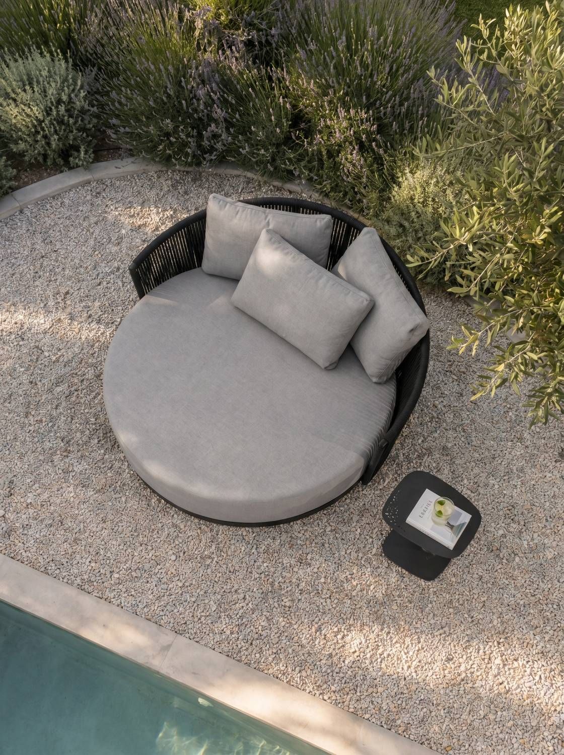 MESA LATERAL ARVY CHARCOAL