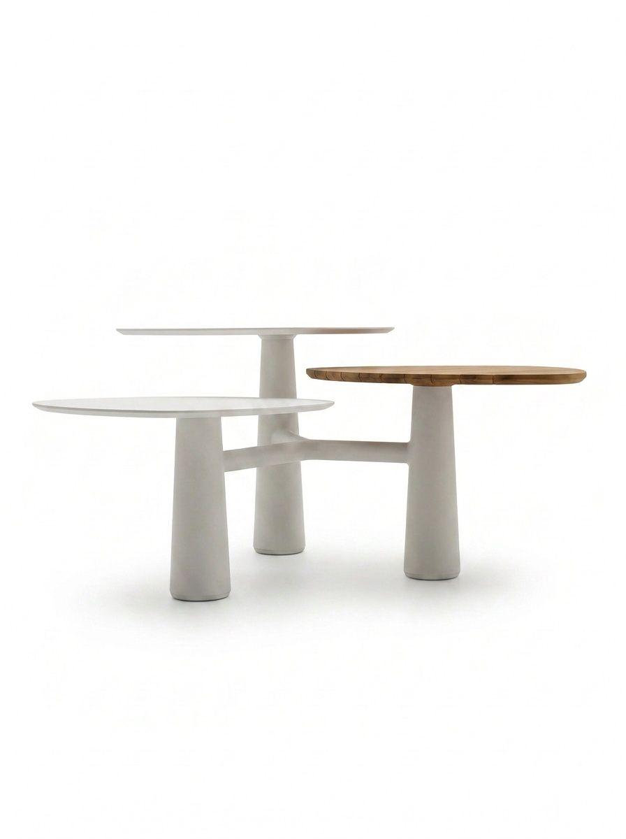 MESA BAJA MUSHROOM IVORY WHITE