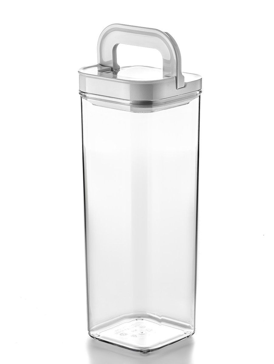 FRASCO HERMETICO CUADRADO FLIPLOCK 2300ML