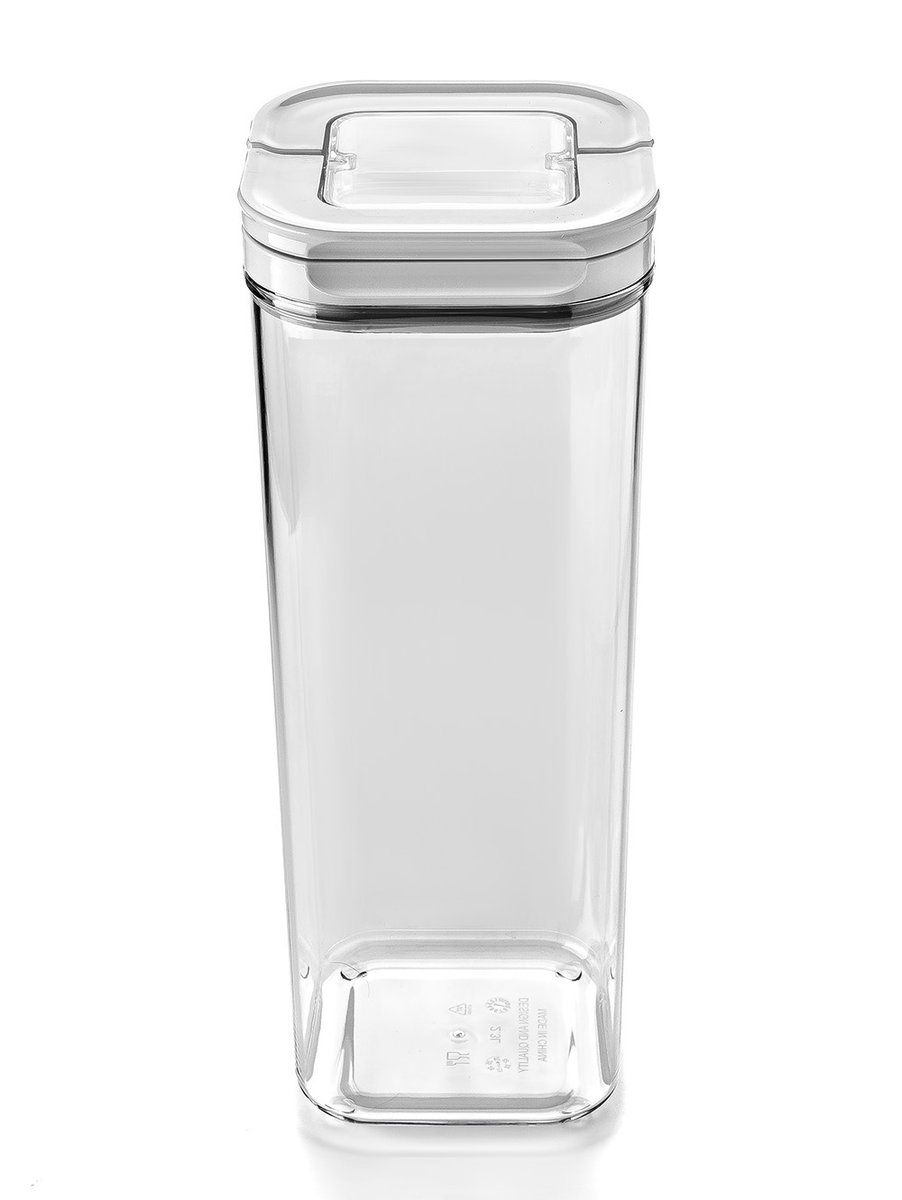 FRASCO HERMETICO CUADRADO FLIPLOCK 2300ML