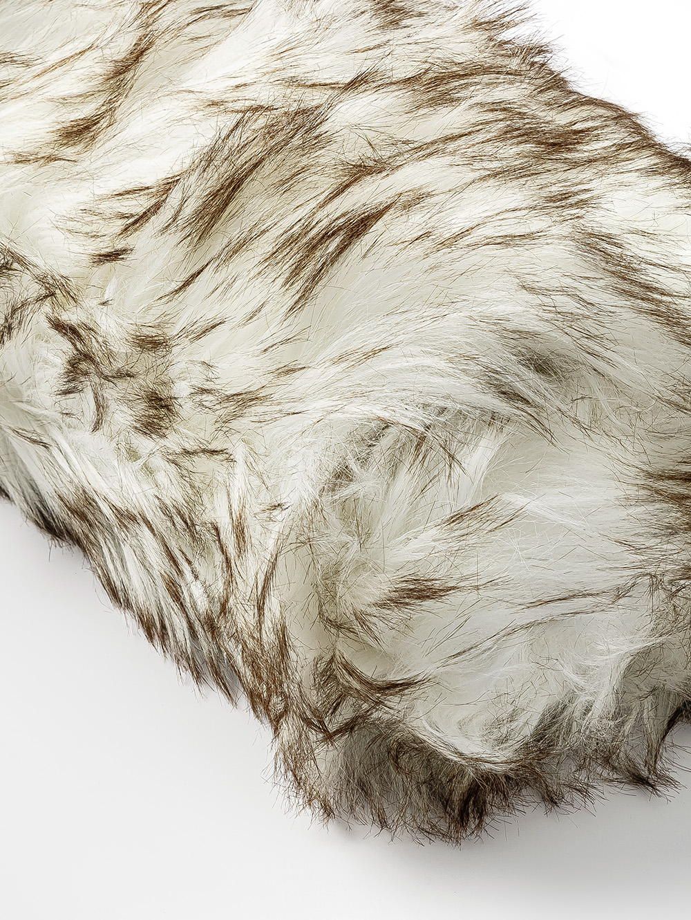ALFOMBRA VAIL BLANCO-MARRON 65 X 102