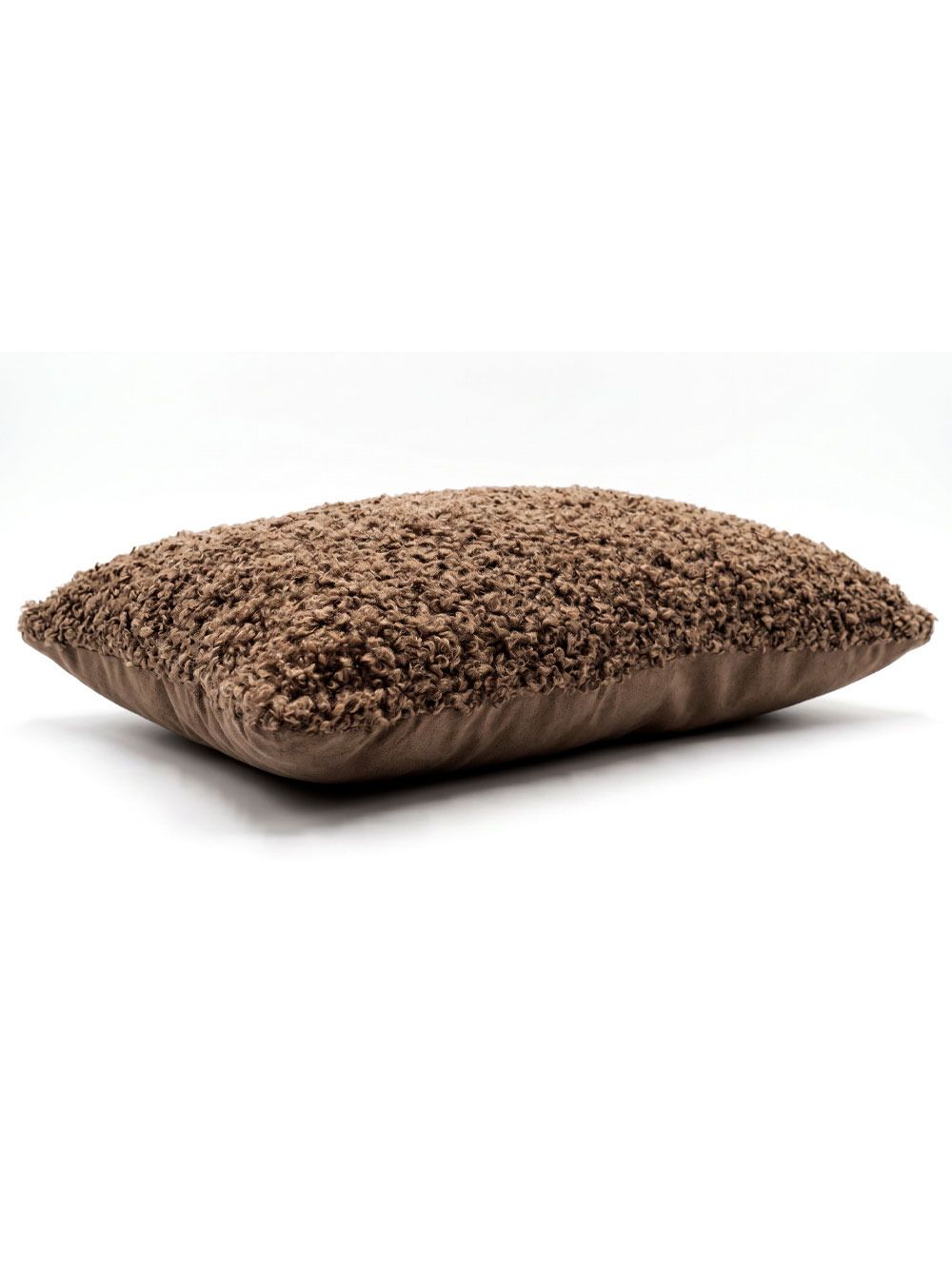 ALMOHADON TEDDY BROWN RECTANGULAR 30X50
