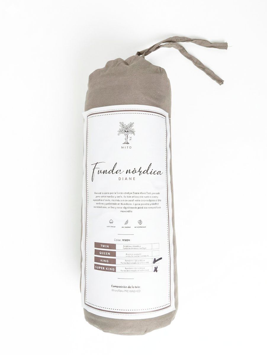 FUNDA NORDICA DIANE TWIN VISON LIGHT