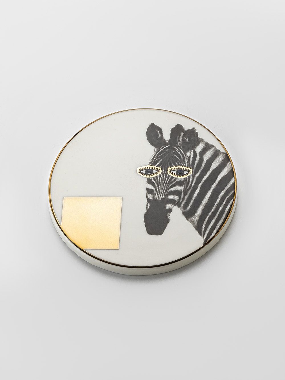 APOYA VASO WILD ZEBRA 10CM