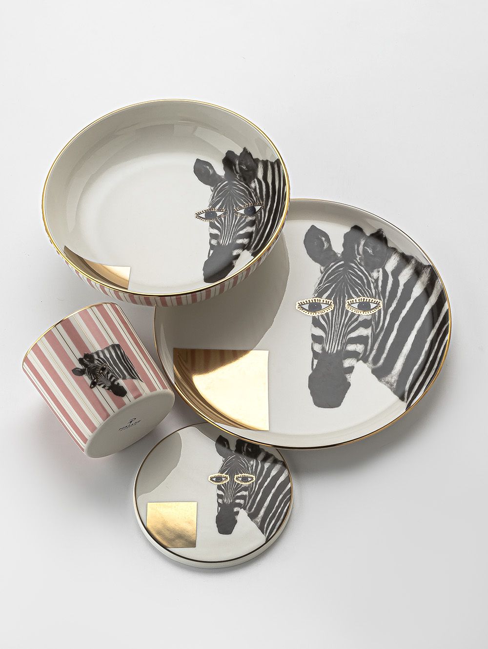 APOYA VASO WILD ZEBRA 10CM
