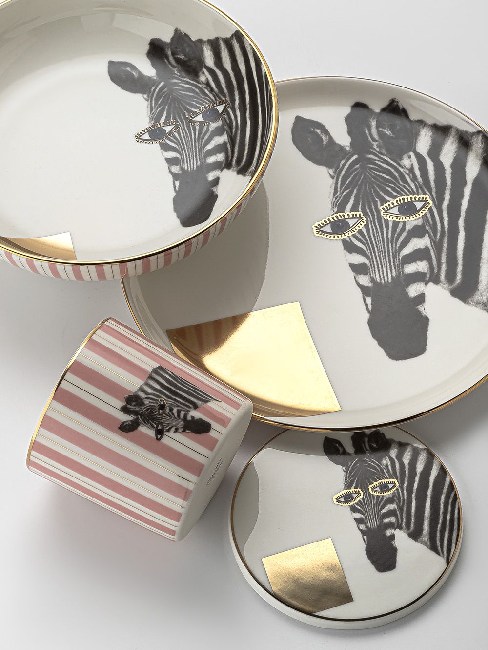 APOYA VASO WILD ZEBRA 10CM
