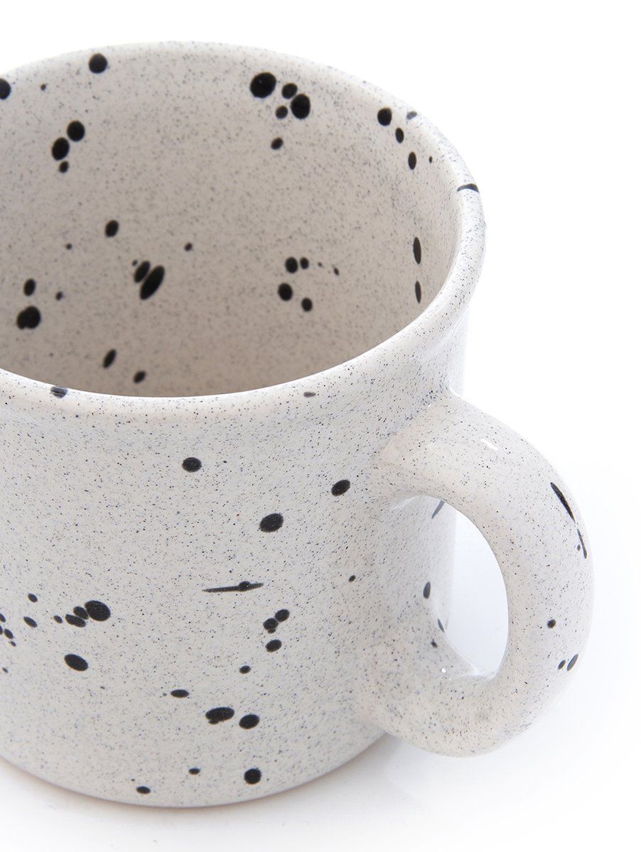 TAZA N1 BLANCO PIEDRA SALP NEGRO