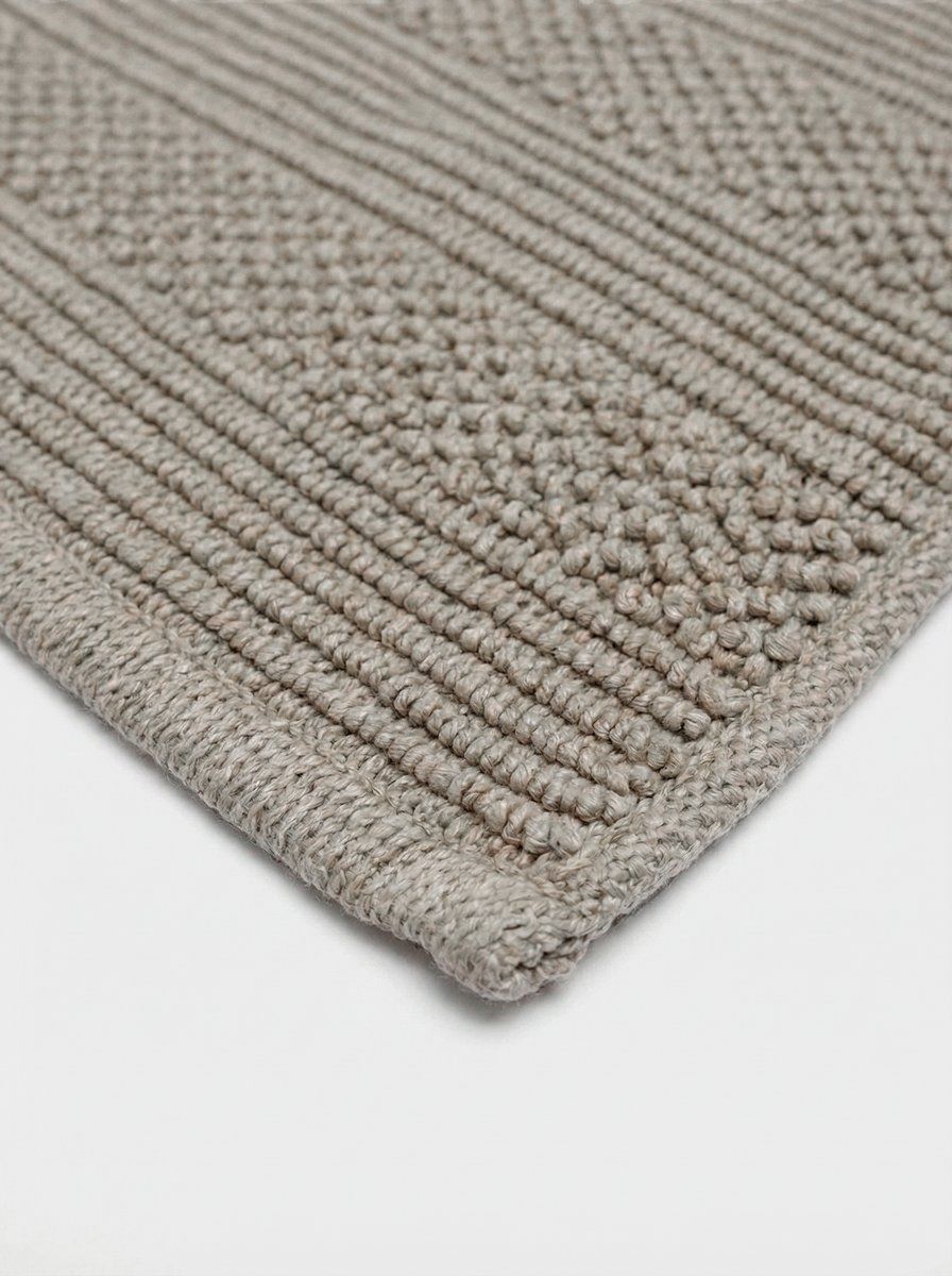 ALFOMBRA DE BAÑO ROWE GRIS 70 X 50