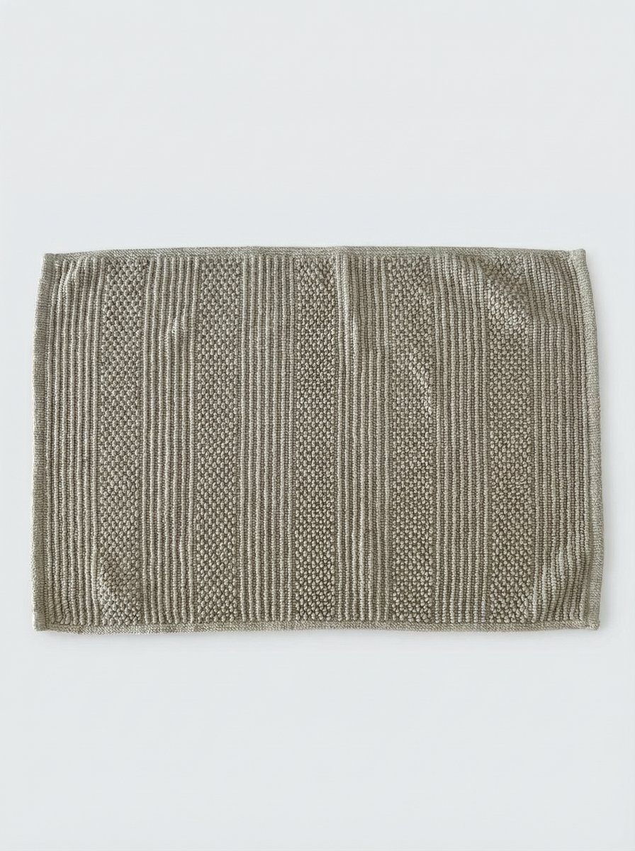 ALFOMBRA DE BAÑO ROWE GRIS 70 X 50