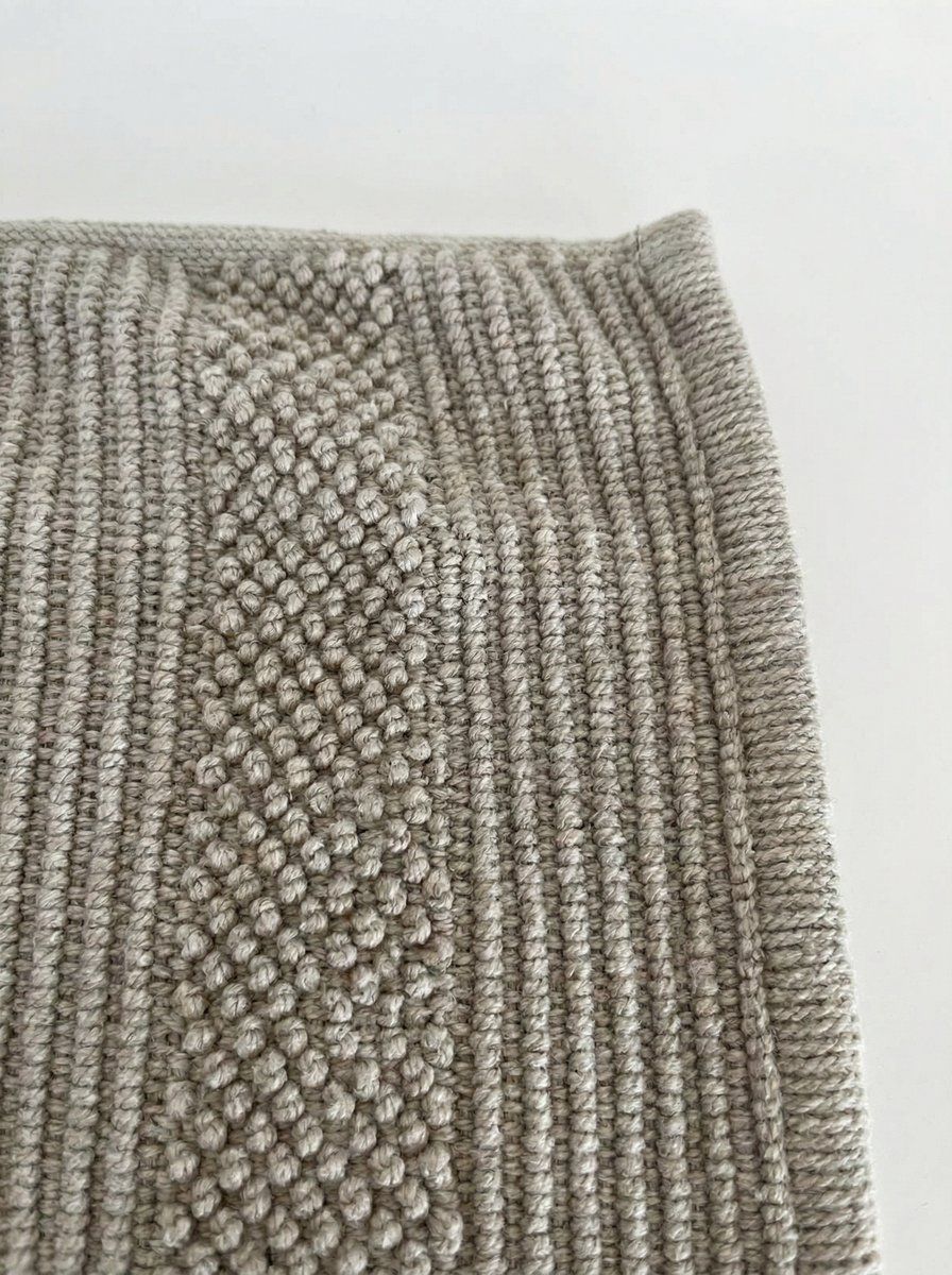 ALFOMBRA DE BAÑO ROWE GRIS 70 X 50