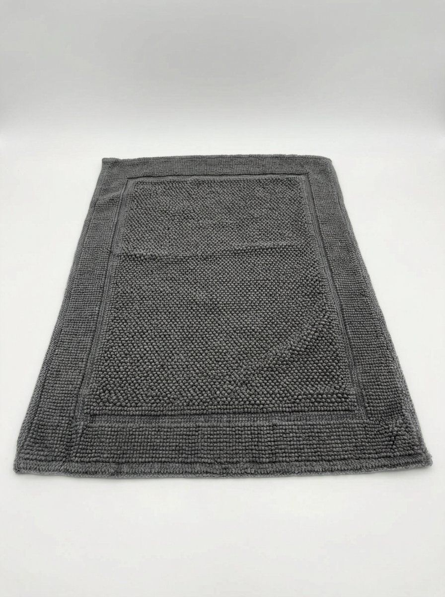 ALFOMBRA DE BAÑO GRAFTON GRIS 70 X 50