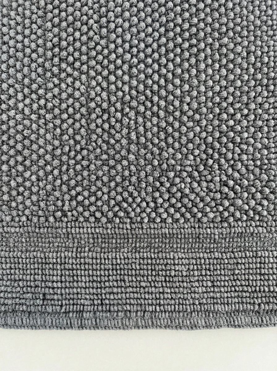 ALFOMBRA DE BAÑO GRAFTON GRIS 70 X 50
