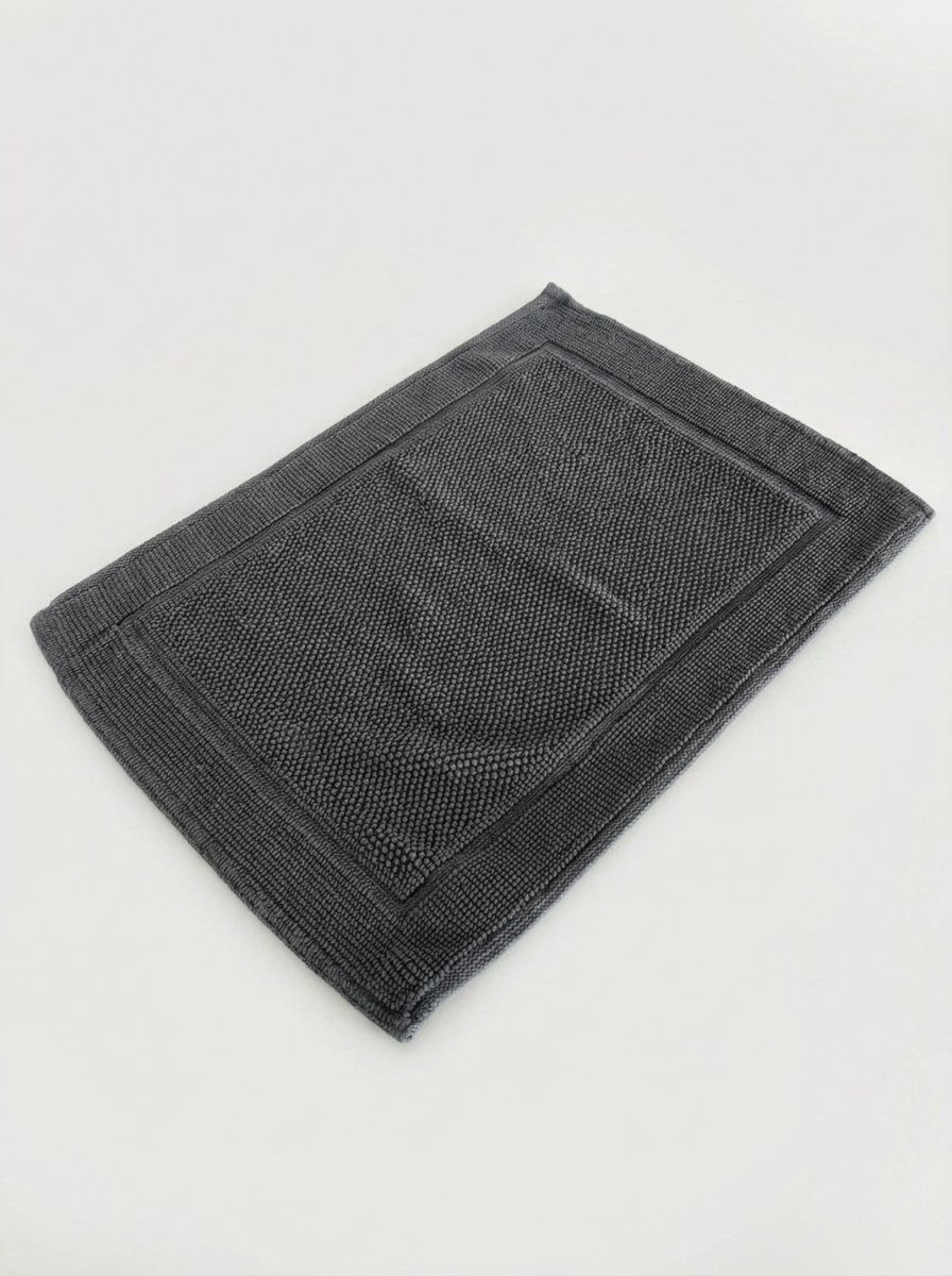 ALFOMBRA DE BAÑO GRAFTON GRIS 70 X 50