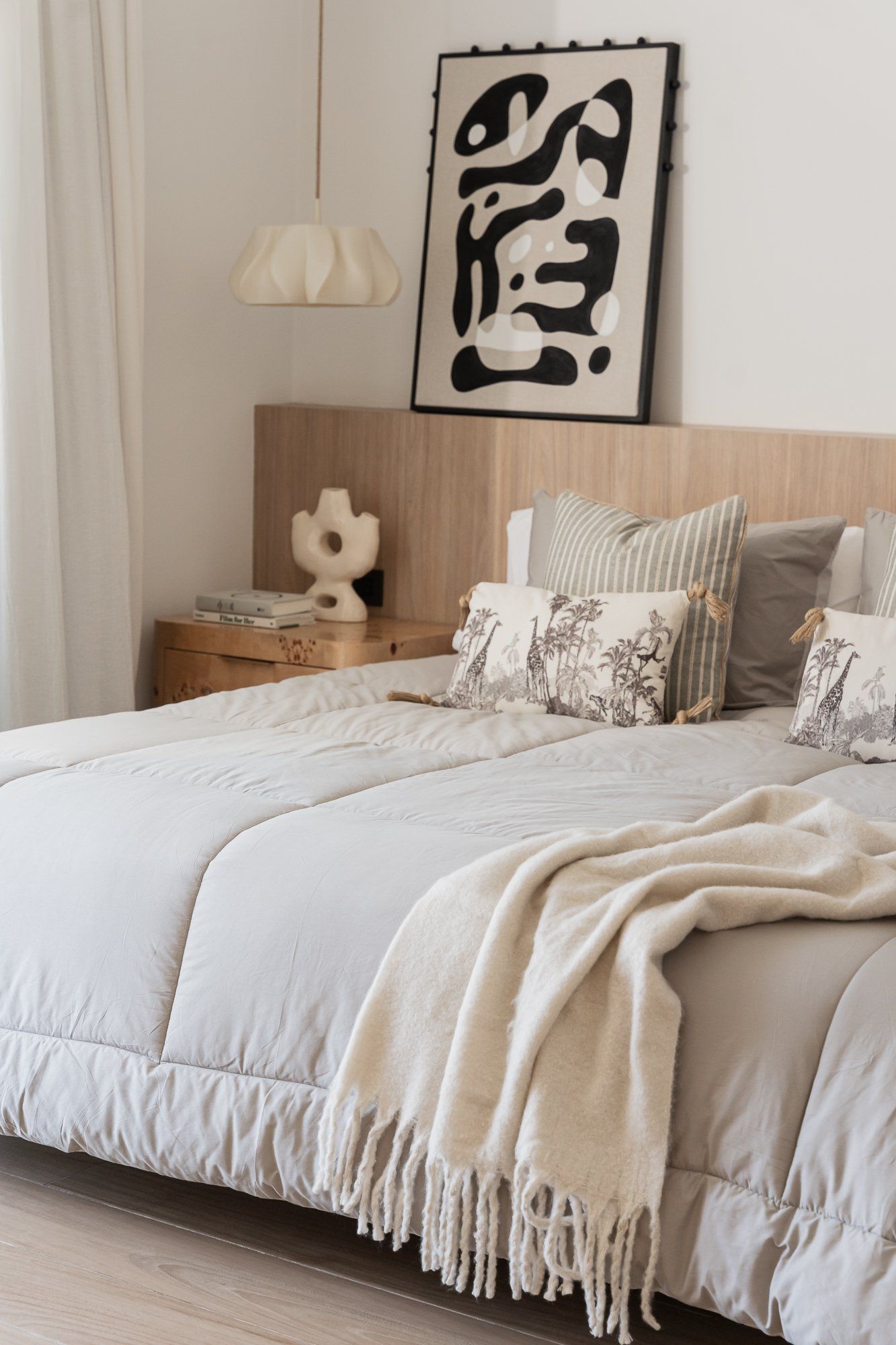 ACOLCHADO VENECIA QUEEN BEIGE/GRIS