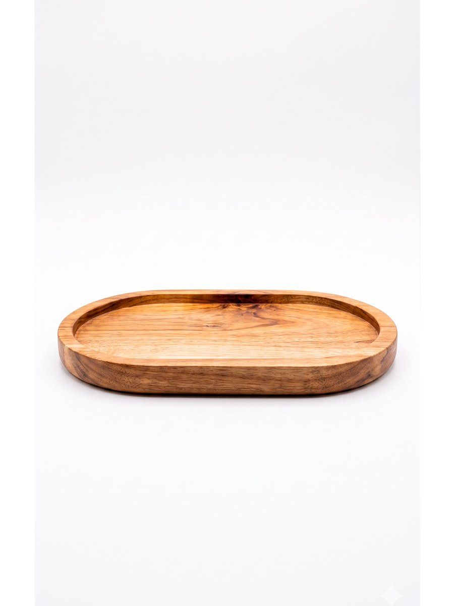 BANDEJA DE ACACIA ARIZONA MARRON 20X12X2