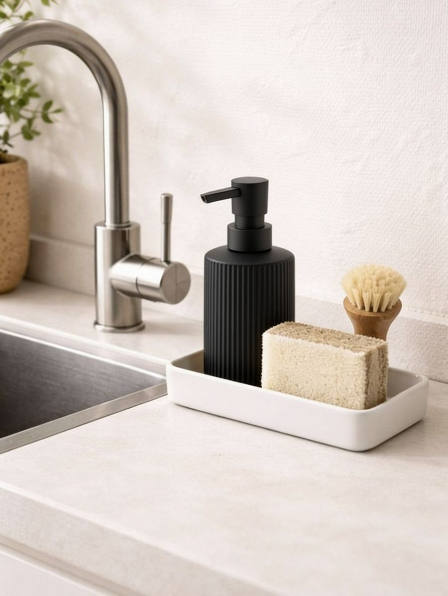 DISPENSER DE JABON LIQUIDO NELA NEGRO