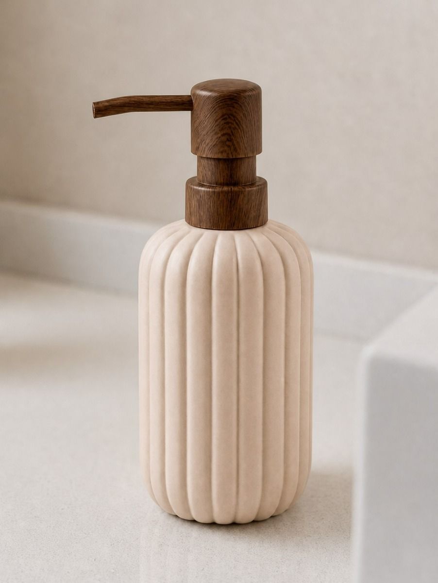 Dispenser de Jabón Líquido Amparo Beige