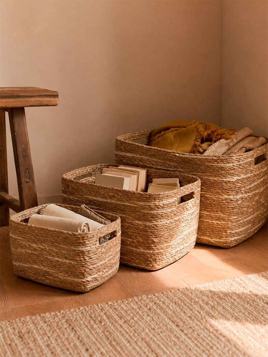 CANASTO SIMA NATURAL & WHITE S