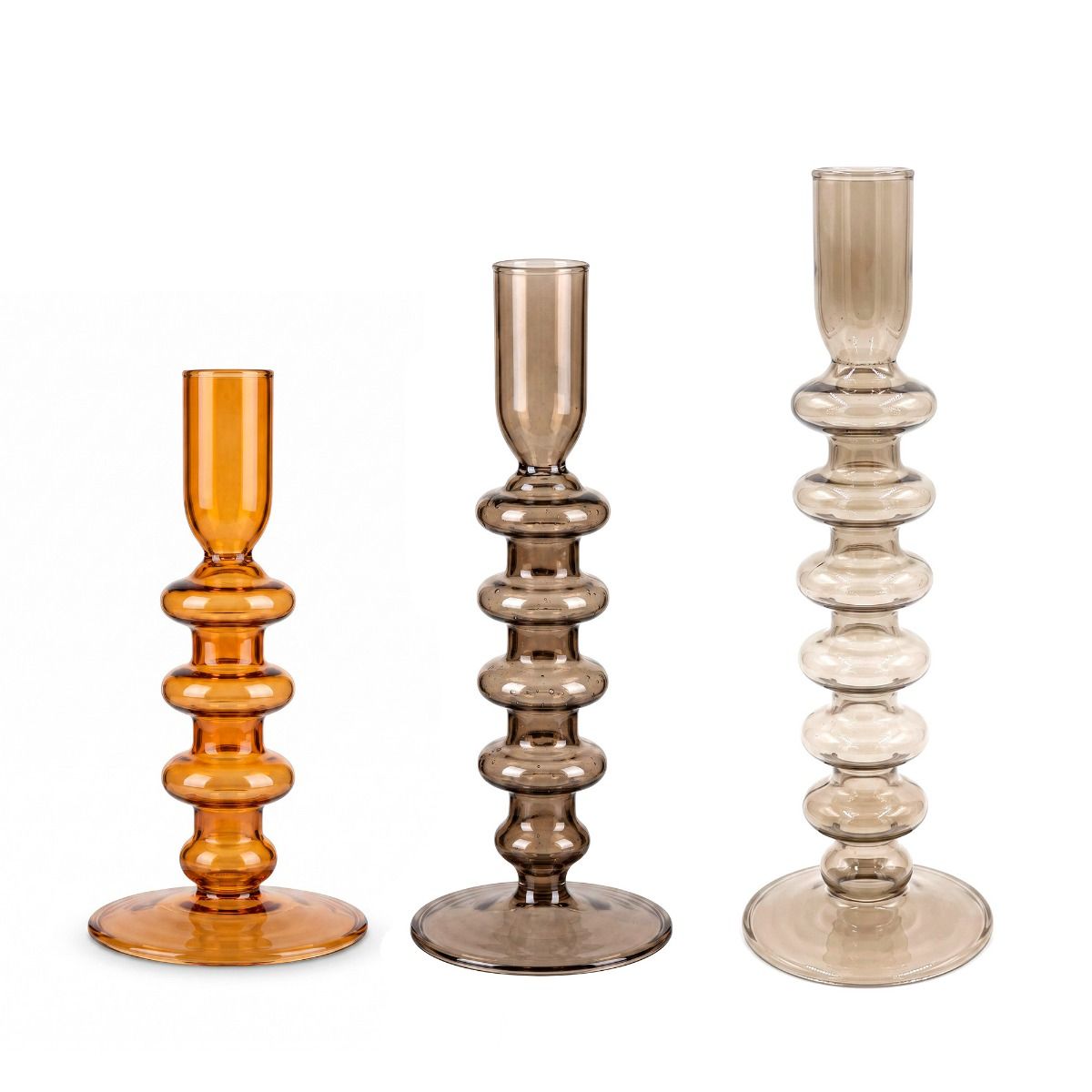 CANDELABRO NUVIN-GRIS-L