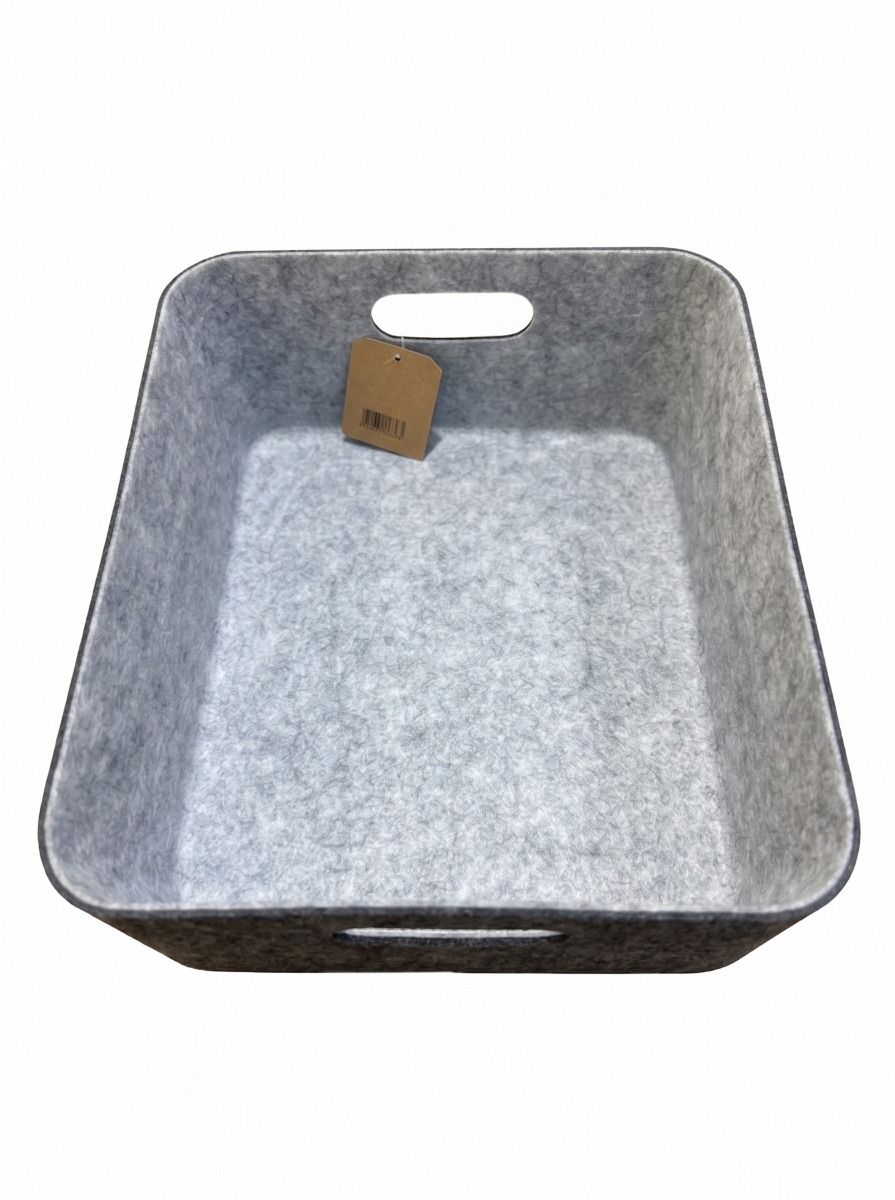 CESTO FIELTRO DARK GREY L