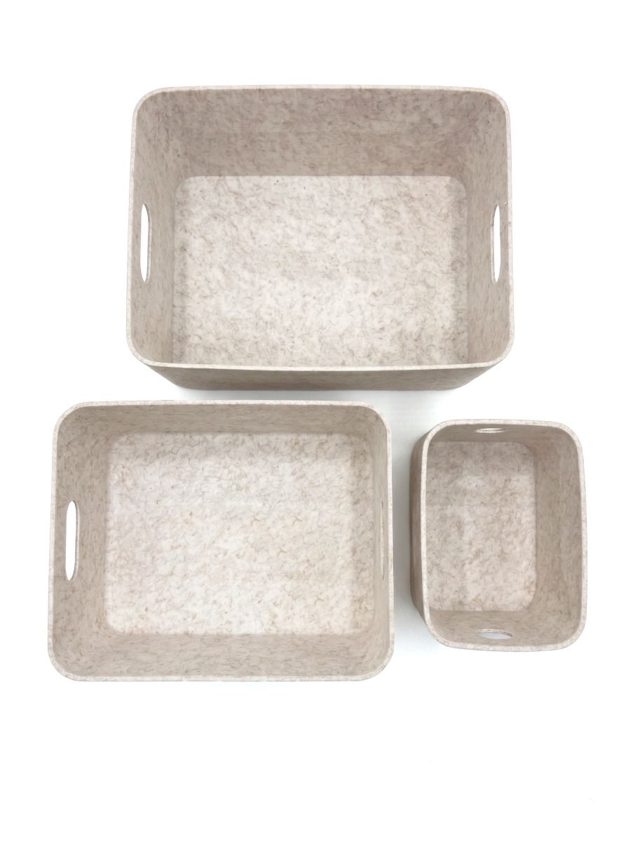 CESTO FIELTRO BEIGE M