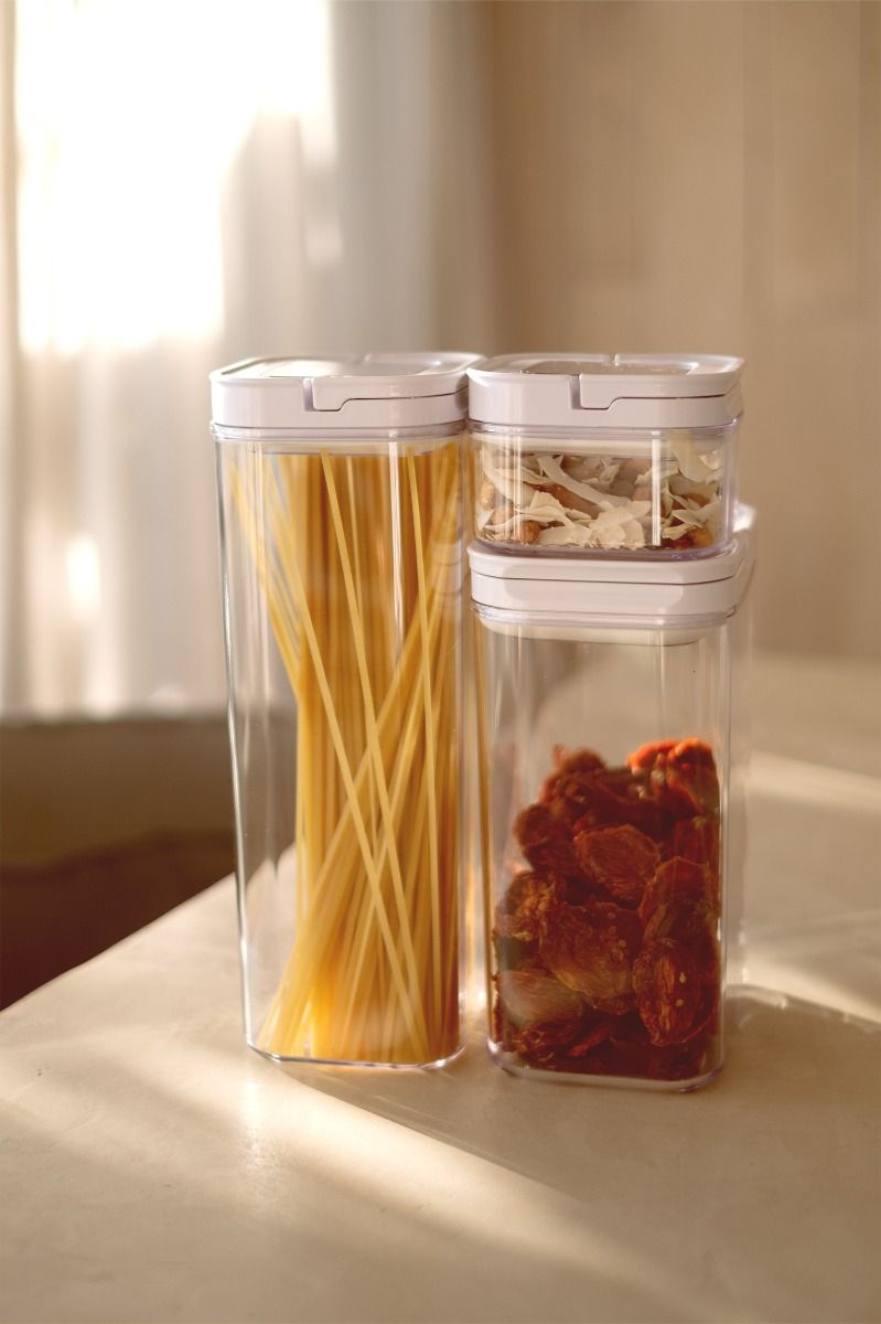 Frasco Hermético Rectangular Fliplock 2700 ml