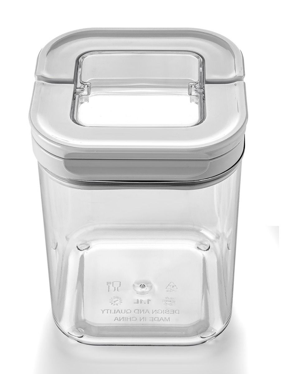 Frasco Hermético Cuadrado Fliplock 1100 ml