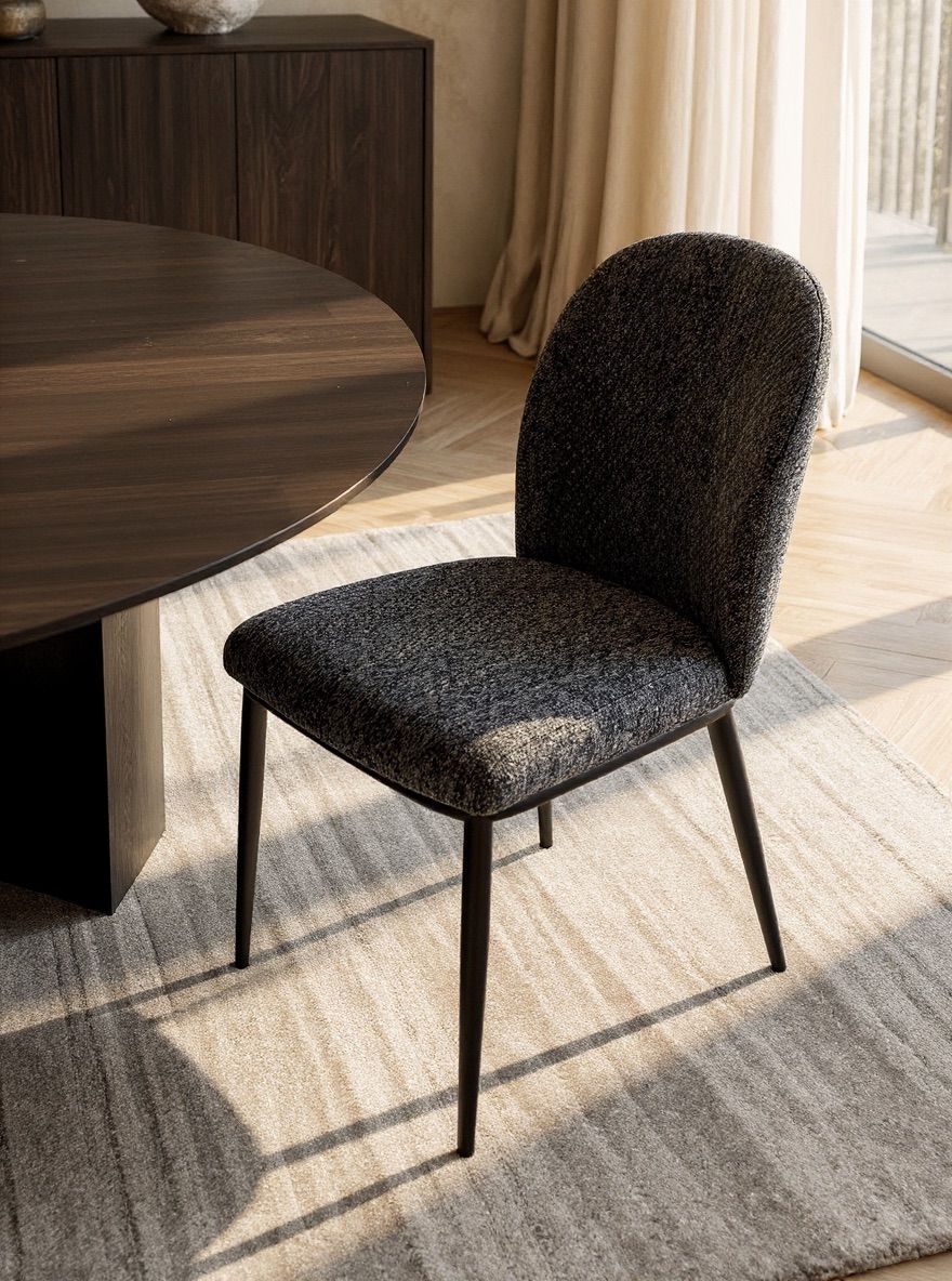 SILLA EMI DARK GREY